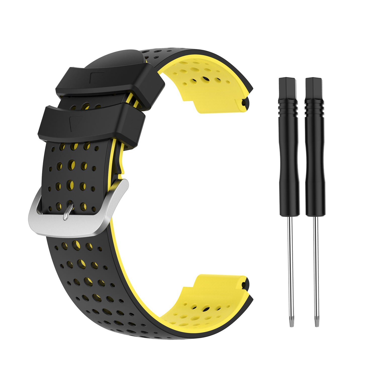 Two Color Silicone Watch Strap Bracelet Wristband Replacement for Garmin Forerunner 735XT 620 630 220 230 235 Two Color Silicone Watch Strap Bracelet Wristband Replacement for Garmin Forerunner 735XT 620 630 220 230 235
